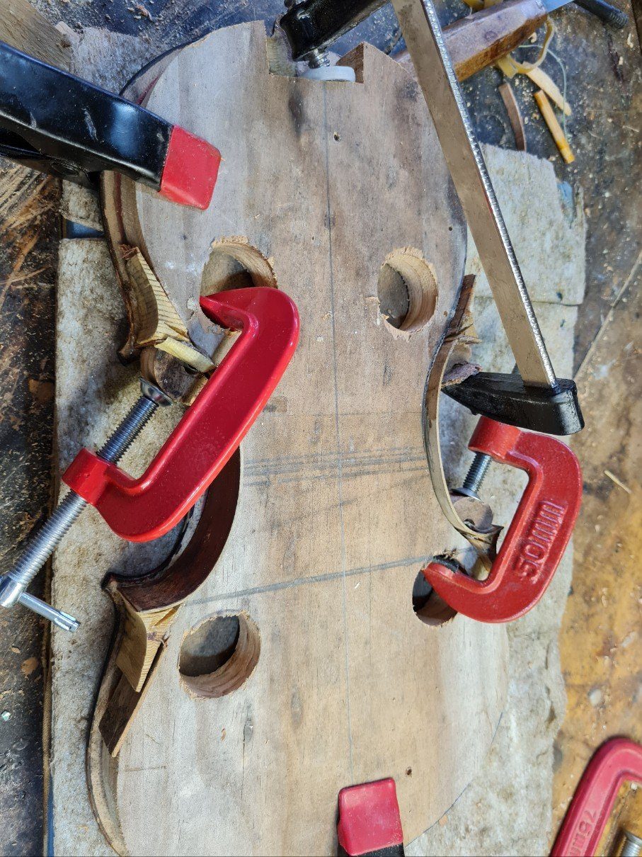 Violin restoration, photo 5